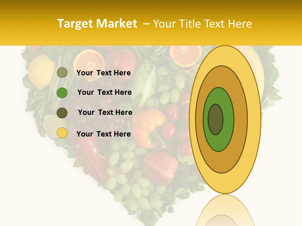Set Of Fruits PowerPoint Template