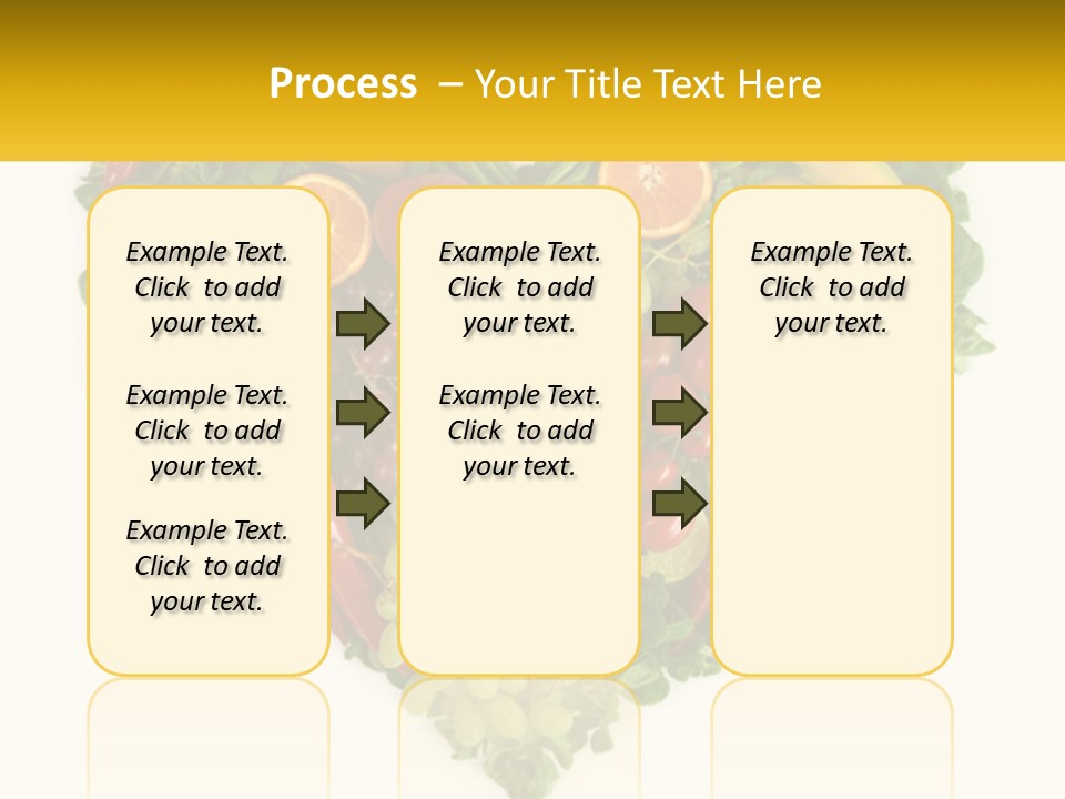 Set Of Fruits PowerPoint Template