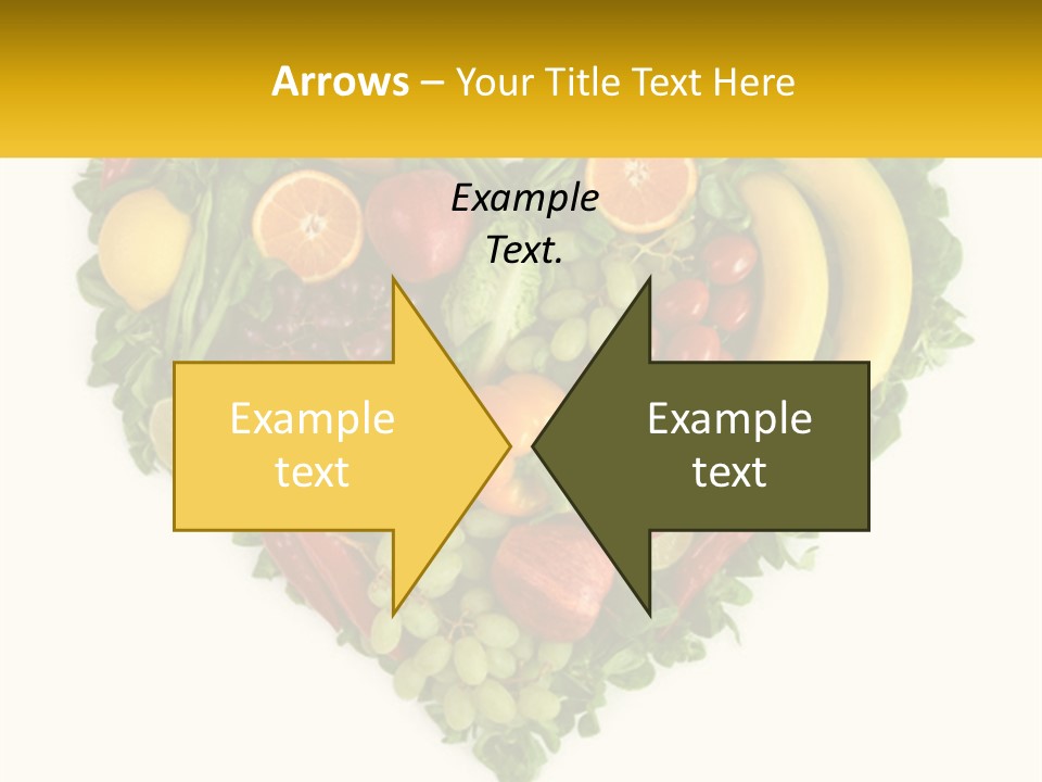 Set Of Fruits PowerPoint Template