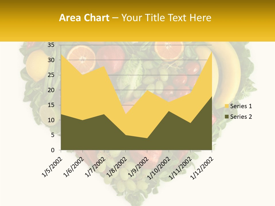 Set Of Fruits PowerPoint Template