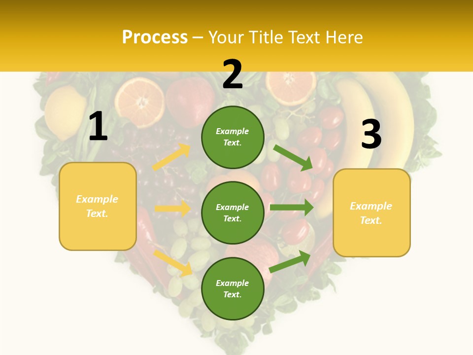 Set Of Fruits PowerPoint Template
