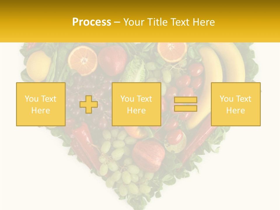 Set Of Fruits PowerPoint Template