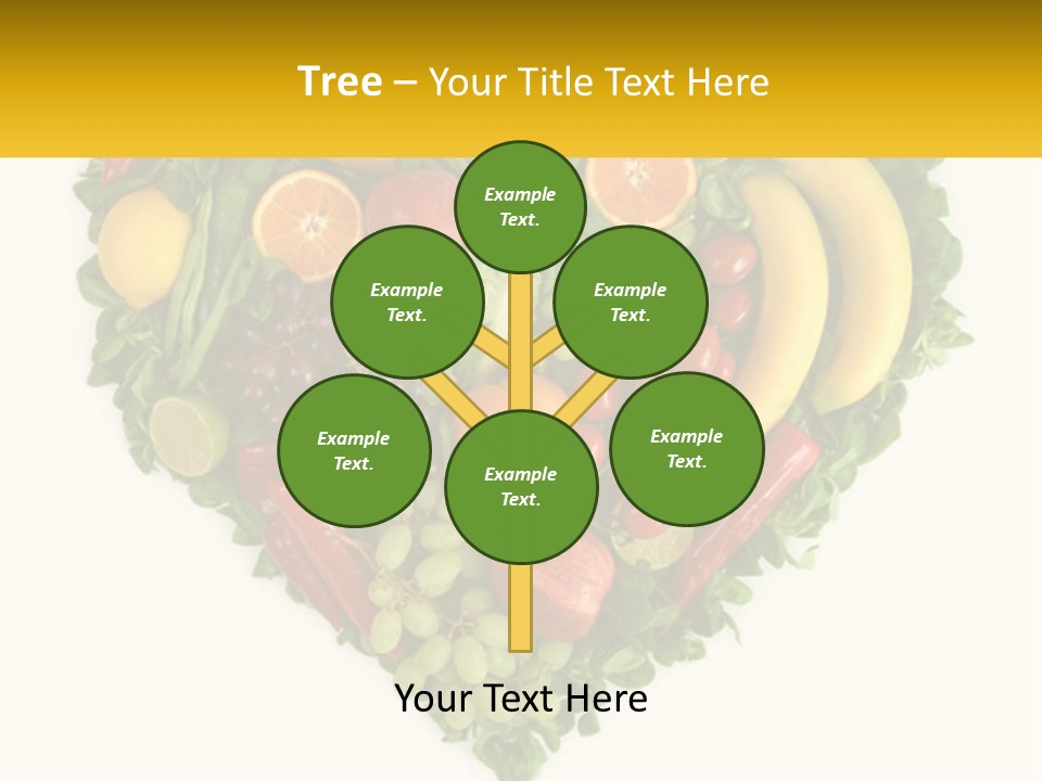 Set Of Fruits PowerPoint Template