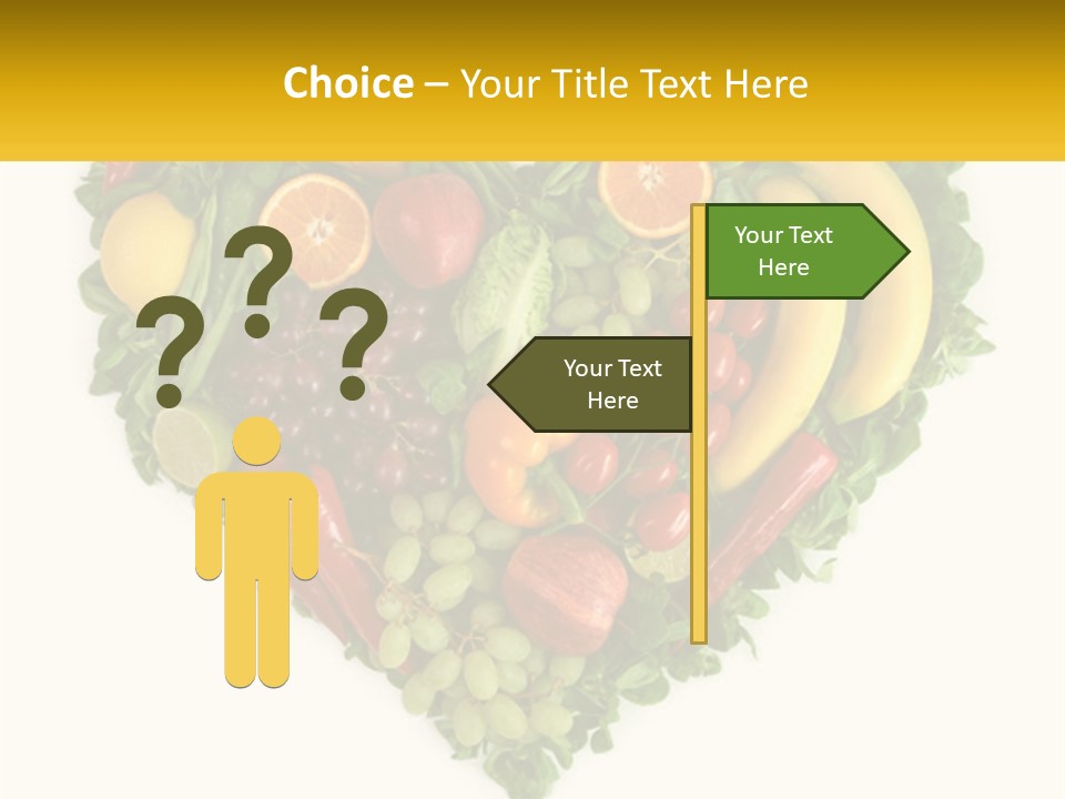 Set Of Fruits PowerPoint Template