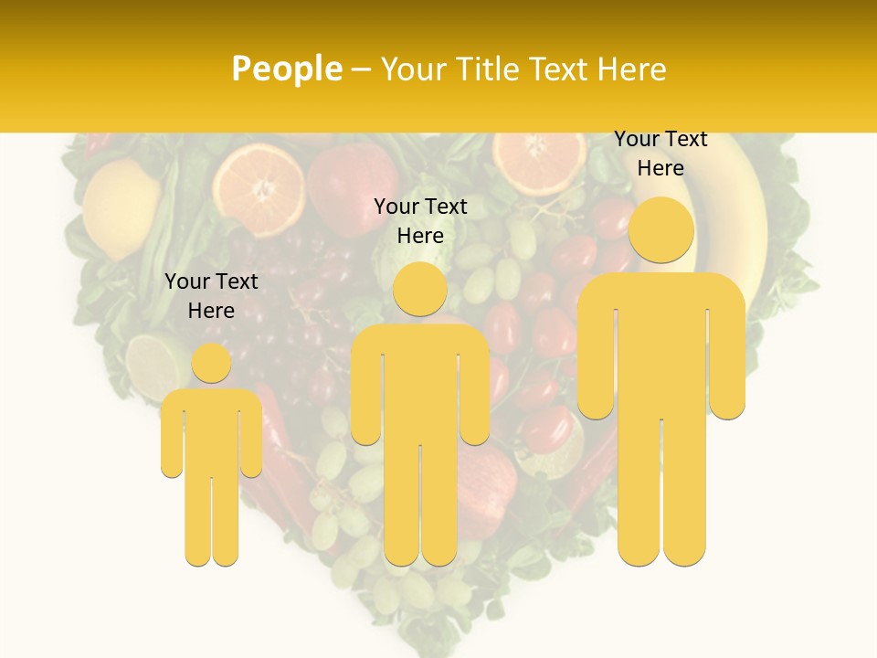 Set Of Fruits PowerPoint Template