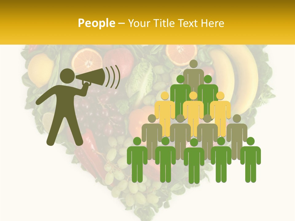 Set Of Fruits PowerPoint Template