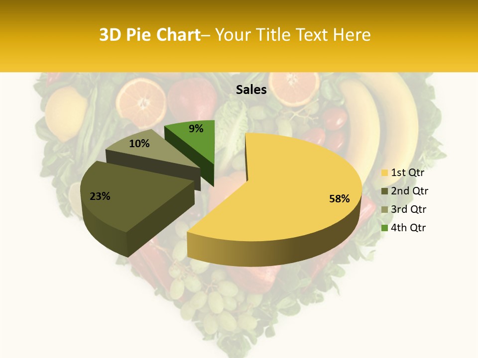 Set Of Fruits PowerPoint Template