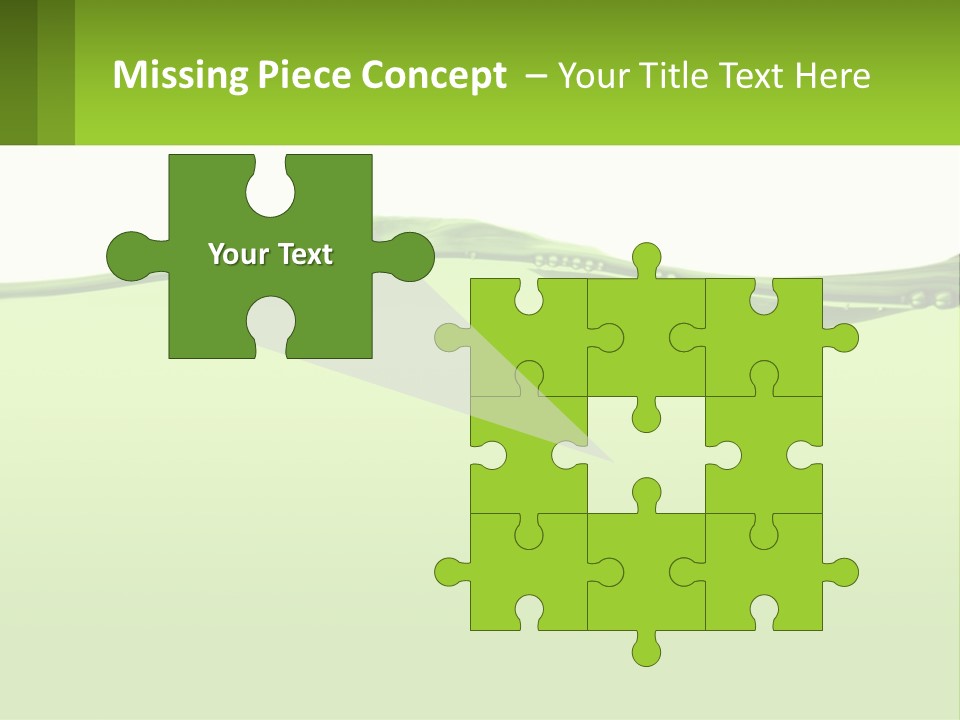 A Green Water Powerpoint Presentation PowerPoint Template