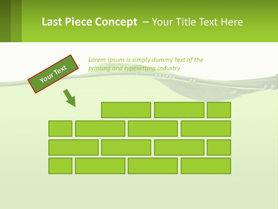 A Green Water Powerpoint Presentation PowerPoint Template