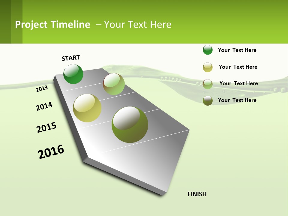 A Green Water Powerpoint Presentation PowerPoint Template