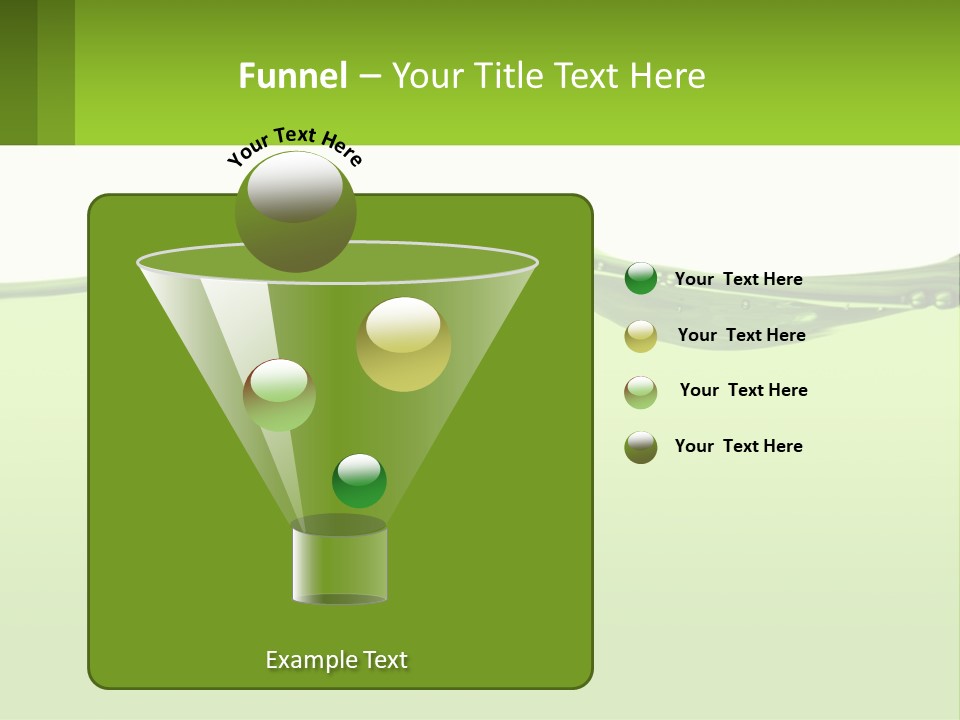A Green Water Powerpoint Presentation PowerPoint Template