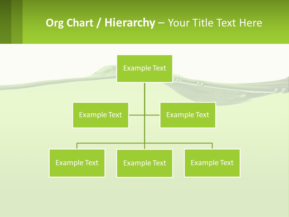 A Green Water Powerpoint Presentation PowerPoint Template