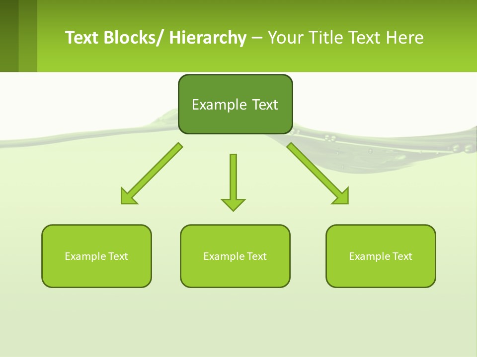 A Green Water Powerpoint Presentation PowerPoint Template