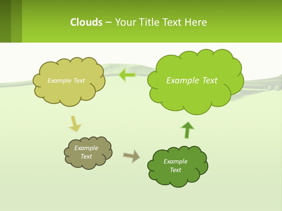 A Green Water Powerpoint Presentation PowerPoint Template