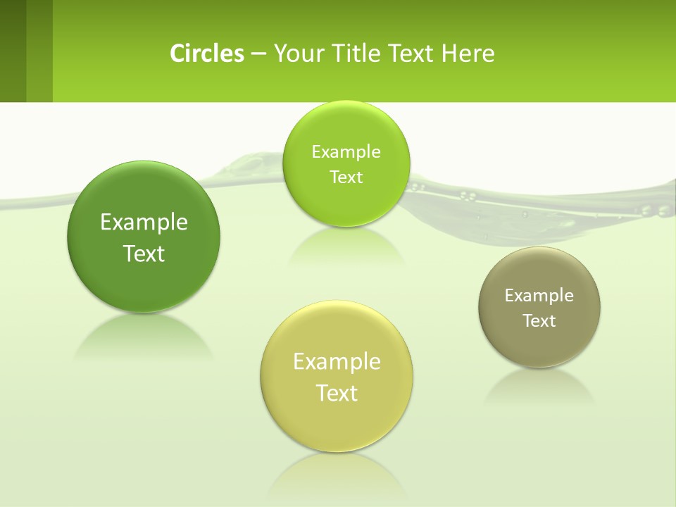 A Green Water Powerpoint Presentation PowerPoint Template