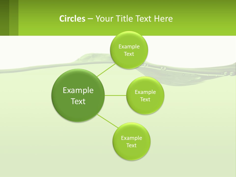 A Green Water Powerpoint Presentation PowerPoint Template