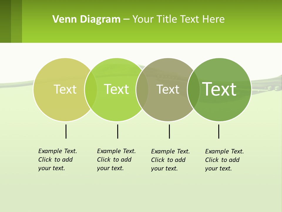 A Green Water Powerpoint Presentation PowerPoint Template