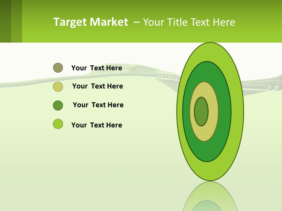 A Green Water Powerpoint Presentation PowerPoint Template