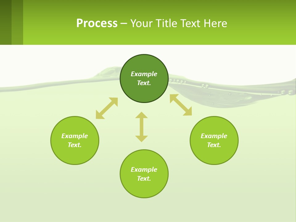 A Green Water Powerpoint Presentation PowerPoint Template