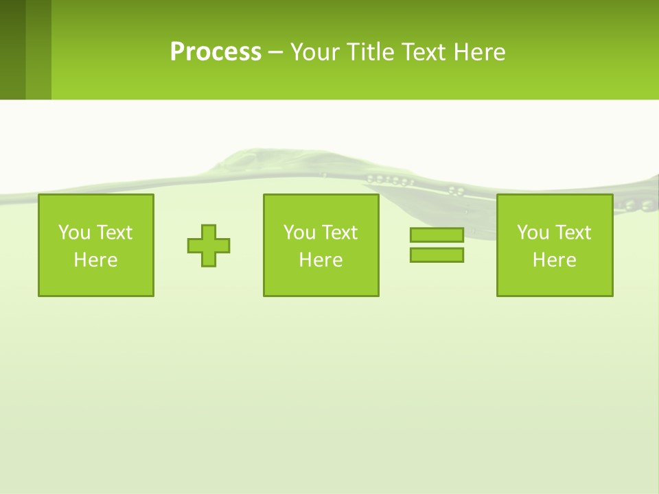 A Green Water Powerpoint Presentation PowerPoint Template