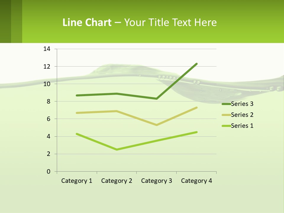 A Green Water Powerpoint Presentation PowerPoint Template
