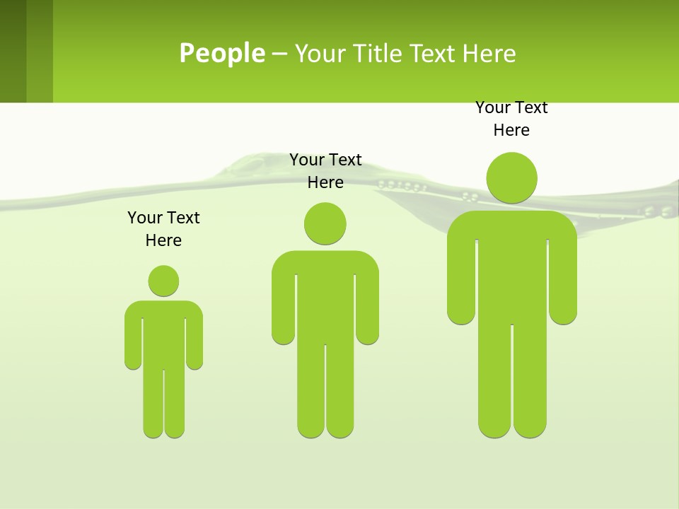 A Green Water Powerpoint Presentation PowerPoint Template