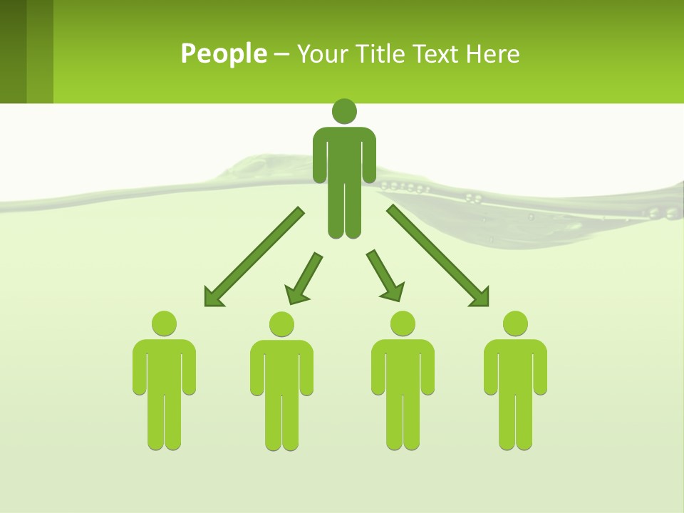 A Green Water Powerpoint Presentation PowerPoint Template