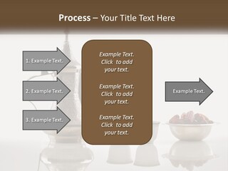 A Silver Tea Pot And Cups On A Table PowerPoint Template