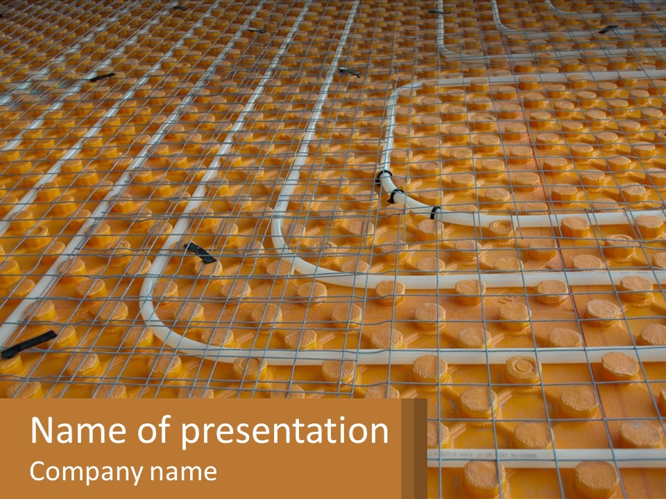 A Group Of Oranges Sitting On Top Of A Conveyor Belt PowerPoint Template