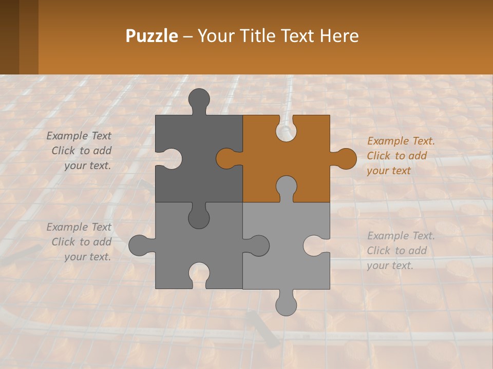 A Group Of Oranges Sitting On Top Of A Conveyor Belt PowerPoint Template