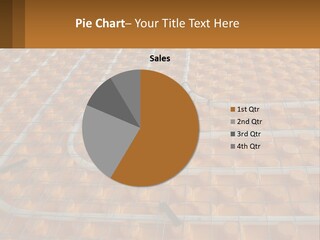 A Group Of Oranges Sitting On Top Of A Conveyor Belt PowerPoint Template