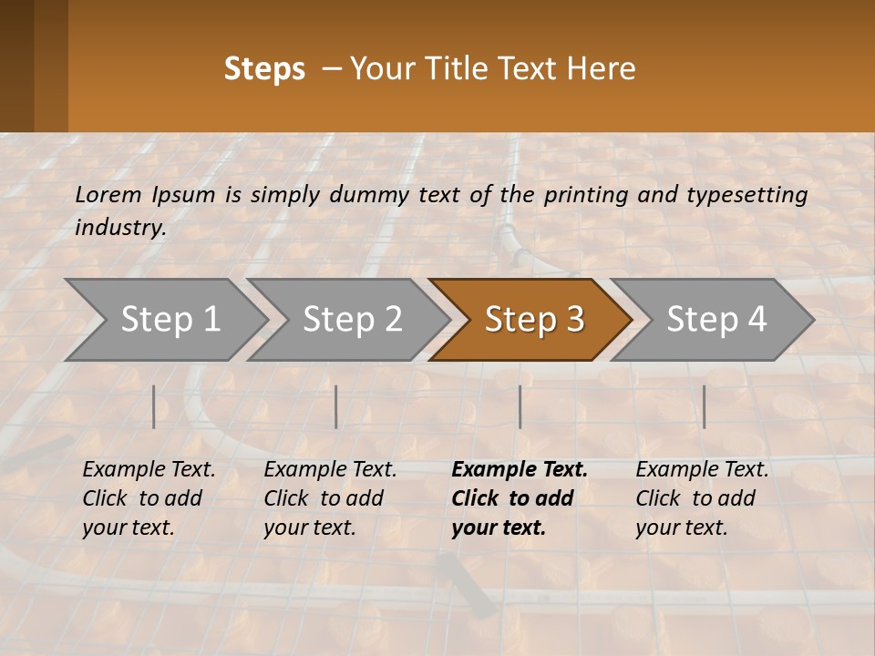 A Group Of Oranges Sitting On Top Of A Conveyor Belt PowerPoint Template