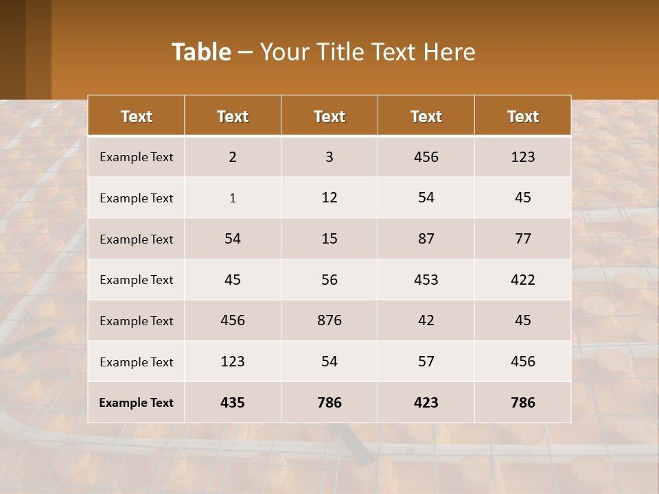 A Group Of Oranges Sitting On Top Of A Conveyor Belt PowerPoint Template
