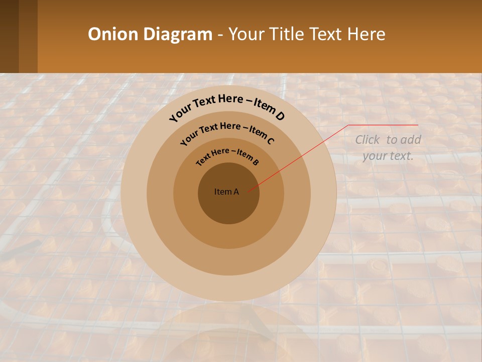 A Group Of Oranges Sitting On Top Of A Conveyor Belt PowerPoint Template
