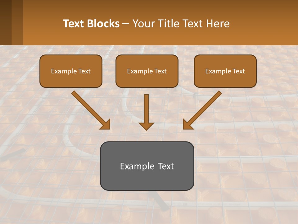 A Group Of Oranges Sitting On Top Of A Conveyor Belt PowerPoint Template