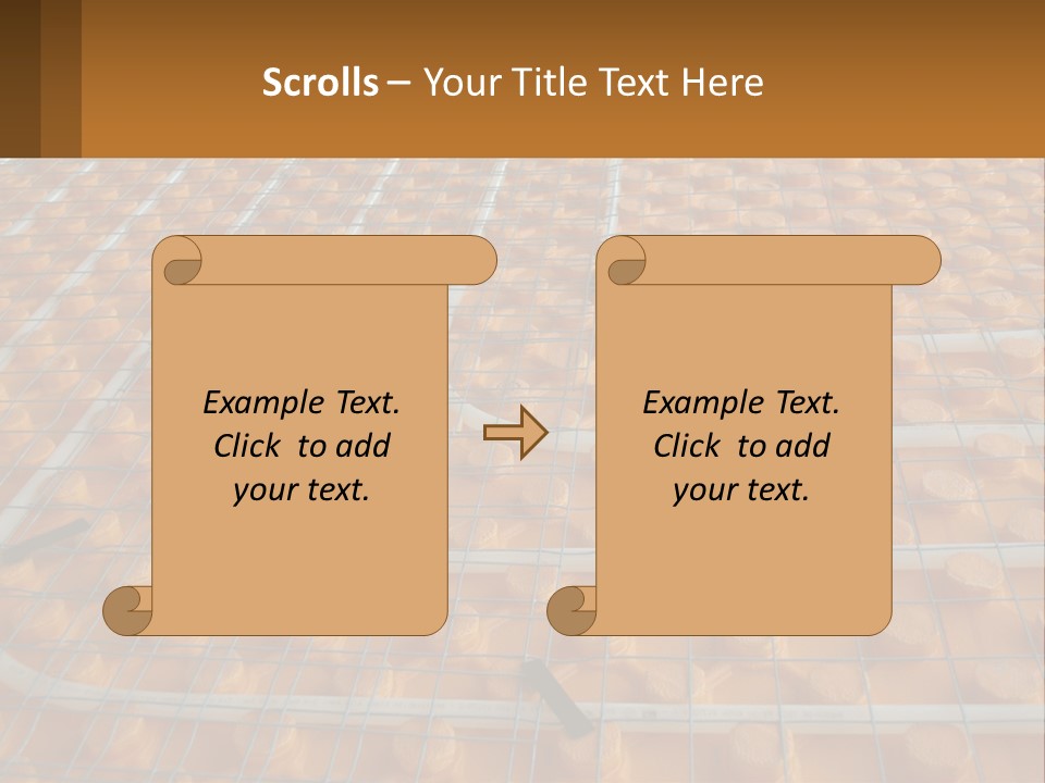 A Group Of Oranges Sitting On Top Of A Conveyor Belt PowerPoint Template