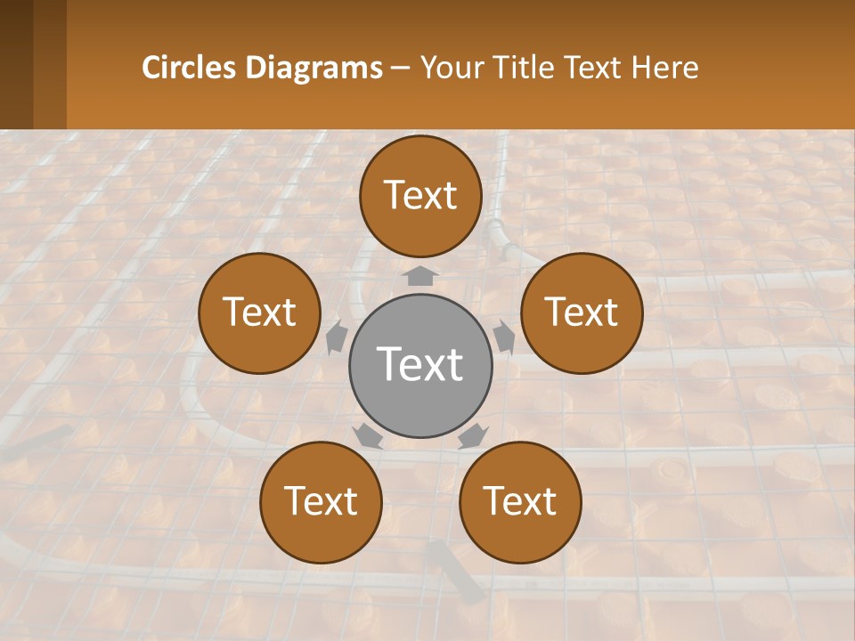 A Group Of Oranges Sitting On Top Of A Conveyor Belt PowerPoint Template