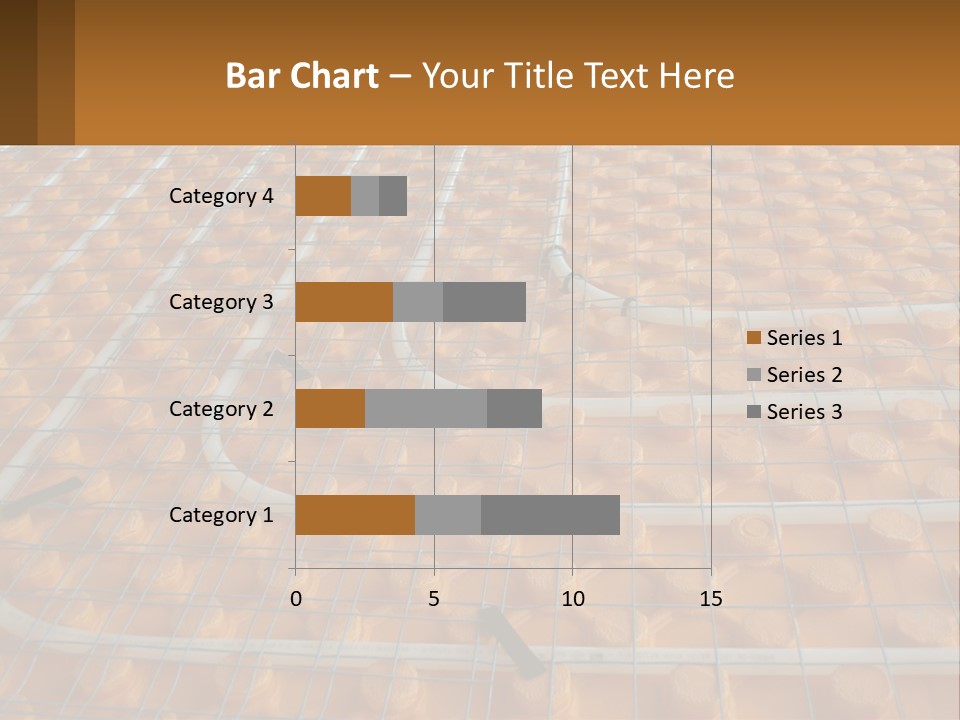 A Group Of Oranges Sitting On Top Of A Conveyor Belt PowerPoint Template