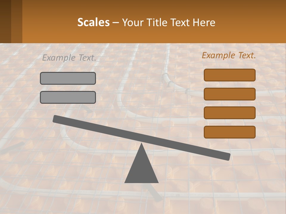 A Group Of Oranges Sitting On Top Of A Conveyor Belt PowerPoint Template