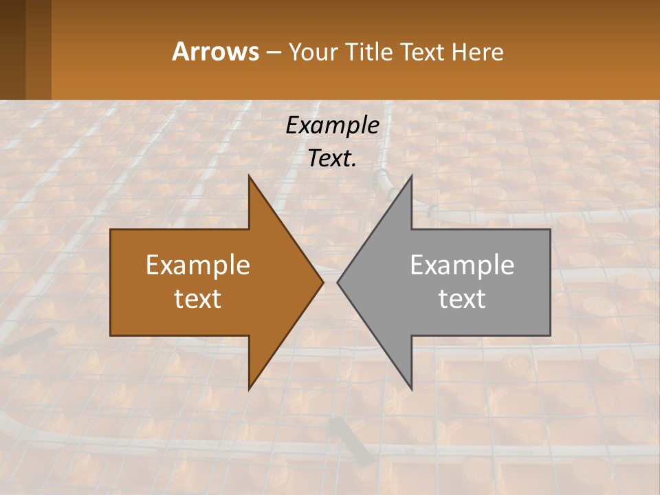 A Group Of Oranges Sitting On Top Of A Conveyor Belt PowerPoint Template