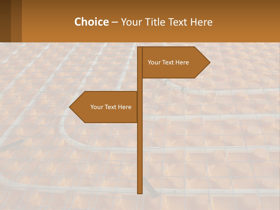 A Group Of Oranges Sitting On Top Of A Conveyor Belt PowerPoint Template