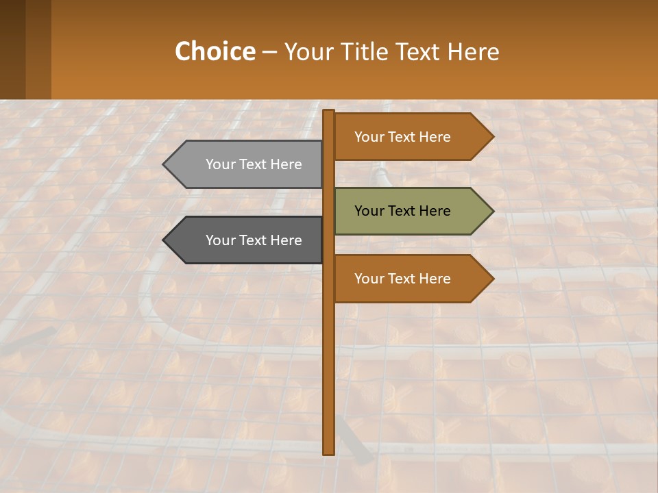 A Group Of Oranges Sitting On Top Of A Conveyor Belt PowerPoint Template