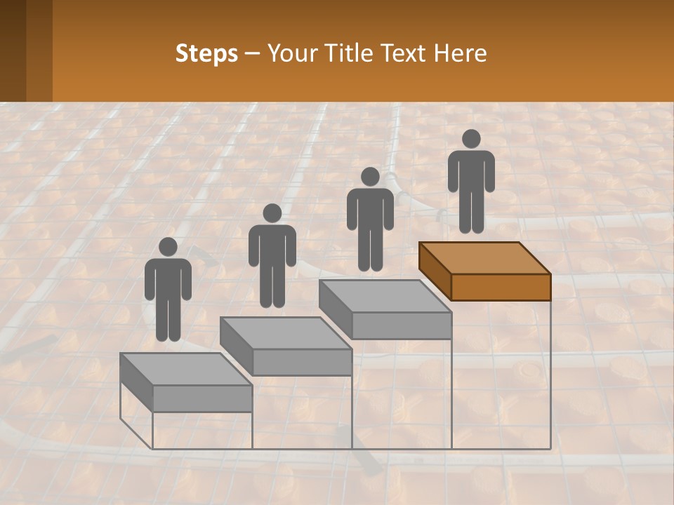 A Group Of Oranges Sitting On Top Of A Conveyor Belt PowerPoint Template