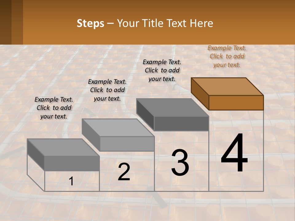 A Group Of Oranges Sitting On Top Of A Conveyor Belt PowerPoint Template