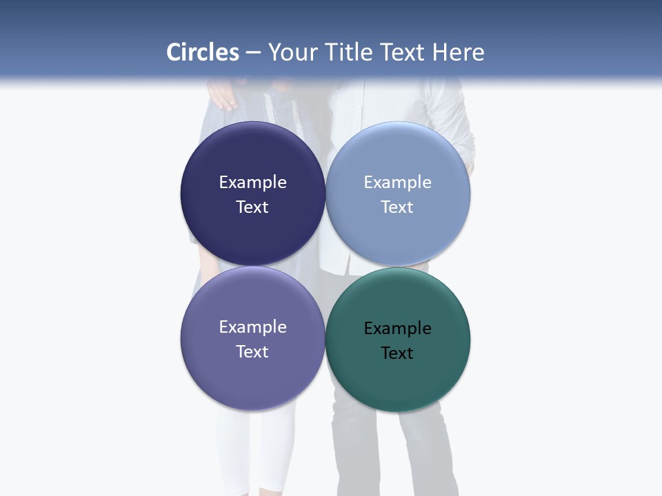 A Man And Woman Standing Next To Each Other PowerPoint Template