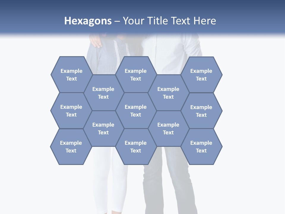 A Man And Woman Standing Next To Each Other PowerPoint Template