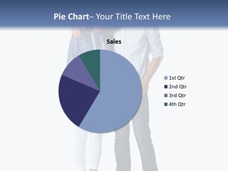 A Man And Woman Standing Next To Each Other PowerPoint Template