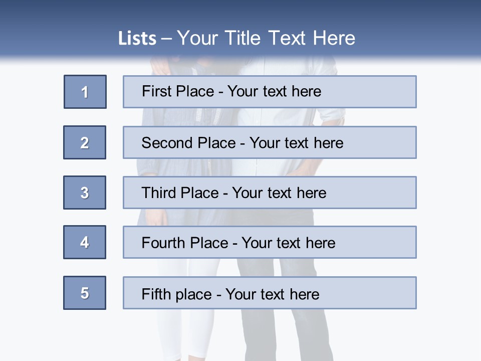 A Man And Woman Standing Next To Each Other PowerPoint Template