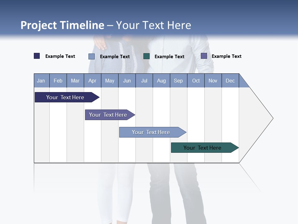 A Man And Woman Standing Next To Each Other PowerPoint Template