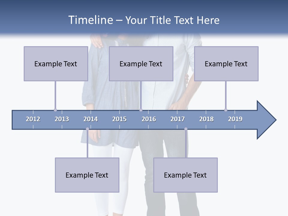 A Man And Woman Standing Next To Each Other PowerPoint Template